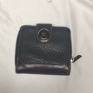 Dooney and Bourke oversized billfold wallet.